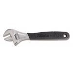 BETA 111G CHROME PLATED ADJUSTABLE SPANNER WITH ERGONOMIC HANDLE 8"