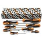 Beta 1268RTX/S8 8 Piece Grip Tamper Proof Torx Screwdriver Set T9-T40