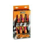 Beta 1273MQ/D6 6 Piece 1000V Phillips & Slotted Iinsulated Screwdriver Set