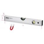 Beta 1696B/400 Anodized Profiled Aluminium Spirit Level With Magnetic Base 400mm