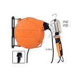 BETA 1843BM AUTOMATIC CABLE REEL WITH 230 VAC INSPECTION LAMP