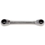 BETA 192 4 IN 1FLAT BI-HEX DOUBLE ENDED REVERSIBLE RATCHETING SPANNER 16 x 17 / 18 x 19mm