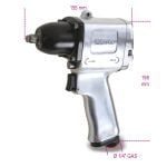 Beta 1924B 3/8" Drive Compact Reversible Air Impact Wrench Gun