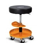 Beta 2250-O Heavy Duty Swivel Creeper Seat With Storage Tray