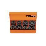 BETA 710/C10 3/8" Dr. 10 Pce IMPERIAL 6 POINT ( HEXAGON ) SOCKET SET 7-22mm