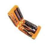 Beta 900/C39-R 1/4" Drive Hexagon Socket & Bit Set with Rotator Ratchet