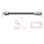 BETA 900FL 1/4" Dr. FLEXIBLE EXTENSION BAR 150mm