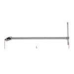 Beta 910/40 3/8" Drive Swivel T-Handle Bar 420mm