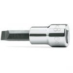 BETA 910LP 3/8" Dr. SLOTTED SCREWDRIVER BIT SOCKET 1.2 x 6.5mm