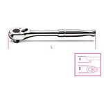 BETA 910M/55 3/8" Dr. METAL HANDLE REVERSIBLE RATCHET 178mm