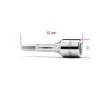 BETA 910ME 3/8" Dr. HEXAGON SCREWDRIVER BIT SOCKET 5mm