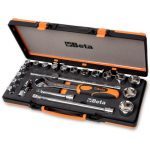 Beta 920A/C17M 1/2" Drive 22 Piece Socket Set Supplied in Metal Case + Foam Module 10-32mm