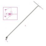 BETA 952L LONG SERIES SLIDING T-HANDLED HEXAGON SWIVEL SOCKET 13mm