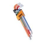 Beta 96BP-CL/SC9 9 Piece Multi Colour Ball End Hexagon (Allen) Key Set 1.5-10mm