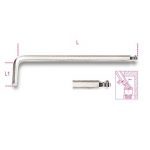 BETA 96BPC CHROME PLATED LONG OFFSET HEXAGON KEY 2mm