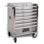 Beta C04TSS/7 INOX ‘Stainless Steel’ 7 Drawer Mobile Roller Cabinet