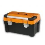 BETA C16 HEAVY DUTY PLASTIC TOOL BOX WITH INTERIOR COMPARTMENT