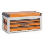 Beta C22S 3 Drawer Portable Tool Chest / Top Box Orange
