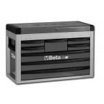 Beta C23SC 8 Drawer Portable Tool Chest / Top Box Grey