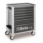 Beta C24S/7 7 Drawer Mobile Roller Cabinet Grey