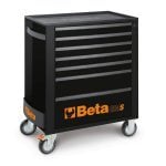 Beta C24S/7 Limited Edition 7 Drawer Mobile Roller Cabinet Black