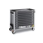 Beta C24SA-XL/9 9 Drawer Extra Long Roller Cabinet With Anti-Tilt System Grey