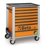 Beta C24SA/8 ‘Orange’ 8 Drawer Mobile Roller Cabinet With Anti-Tilt System