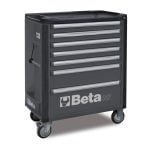 Beta C37/7 7 Drawer Mobile Roller Cabinet – Grey