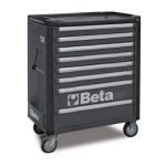 Beta C37/8 8 Drawer Mobile Roller Cabinet – Grey