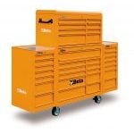 Beta C38C 33 Drawer Orange Mobile Roller Cabinet XL Stack – Orange