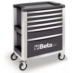 BETA C39/6 – 6 DRAWER MOBILE ROLLER CAB – GREY