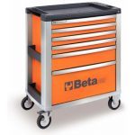 BETA C39/6 – 6 DRAWER MOBILE ROLLER CAB – ORANGE