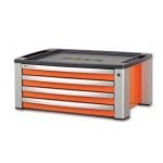 BETA C39T PORTABLE 4 DRAWER TOOL CHEST / TOP CHEST ORANGE