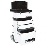 Beta C41H Two – Module Tool Trolley Cabinet White Limited Edition