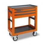 Beta C50S Service Workshop Roller Tool Trolley with 3 Drawers – Orange
