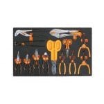 Beta M129 13 Piece Pliers & Cutting Tool Set Supplied in Foam Module