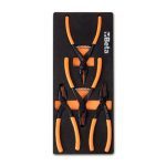Beta M145 4 Piece Internal & External Circlip Plier Set Supplied in Foam Module