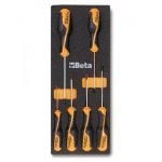 Beta M204 6 Piece Torx Screwdriver Set Supplied in Foam Module T8-T30