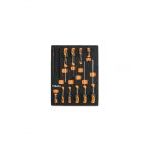 Beta M209 10 Piece Slotted & Phillips Screwdriver Set Supplied in Foam Module