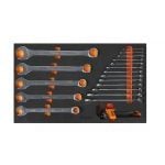 Beta M31 27 Piece Imperial Combination Spanner Set & Hexagon Key Set Supplied in Foam Module AF