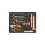 Beta MB65 16 Piece Plier, File & Hammer Set Supplied in Foam Module