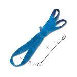 Beta Robur 8160 8 Tonne Certified Web Lifting Sling – 10 Metre Hoist Strap
