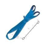 Beta Robur 8160 8 Tonne Certified Web Lifting Sling – 6 Metre Hoist Strap