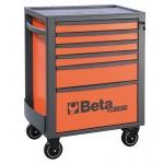 Beta RSC24/6 6 Drawer Mobile Roller Cabinet Orange
