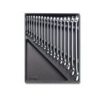 Beta T01 17 Piece Metric Combination Spanner Set in Plastic Module Tray 6-30mm