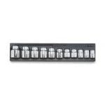 Beta T105 11 Piece 3/4" Drive Hexagon (6-Point) Socket Set in Plastic Module Tray 22-50mm