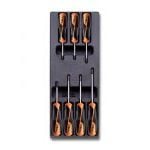 Beta T205 7 Piece Torx Screwdriver Set in Plastic Module Tray T6-T20