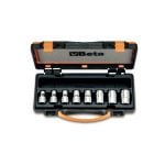 Beta Tools 920FTX/C8 8 Piece 1/2" Drive Female Torx Socket Set