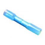 BLUE HEAT SHRINK BUTT ELECTRICAL TERMINALS (CRIMPS) (Qty.25)
