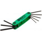 Bondhus 12638 GorillaGrip 8 Piece Tamper Proof/Resistant Torx Fold-Up Set TR9-TR40